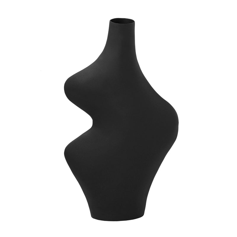 Tarri - Vase - Black - R&R Furniture Gallery (Fountain Valley, CA)