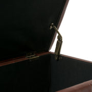 Emily - Storage Ottoman - Cognac - R&R Furniture Gallery (Fountain Valley, CA)