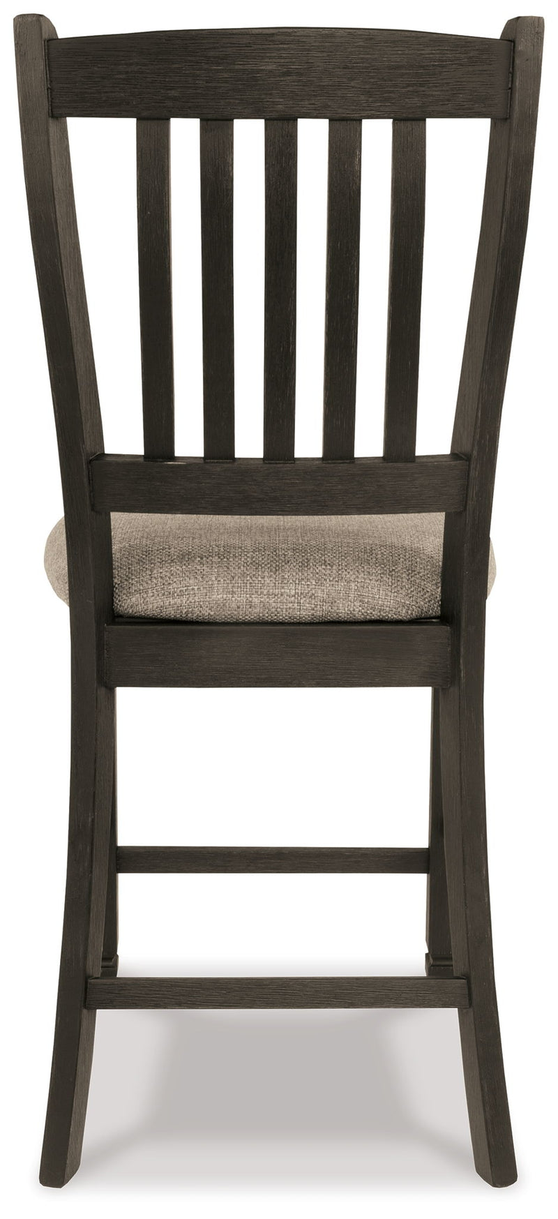 Tyler Creek - Upholstered Barstool (Set of 2) - Black / Grayish Brown - R&R Furniture Gallery (Fountain Valley, CA)
