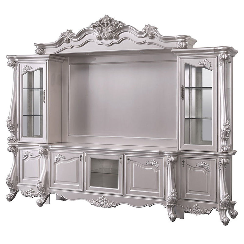 Bently - Entertainment Center - Champagne - R&R Furniture Gallery (Fountain Valley, CA)