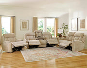 Parker Living Dalton power reclining 3-piece sofa set with plush cushions and modern design for comfortable living room seating.