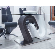 Anne - Dining Table - White / Gray - R&R Furniture Gallery (Fountain Valley, CA)
