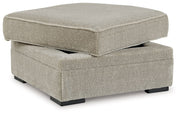 Calnita - Ottoman With Storage - Sisal - R&R Furniture Gallery (Fountain Valley, CA)
