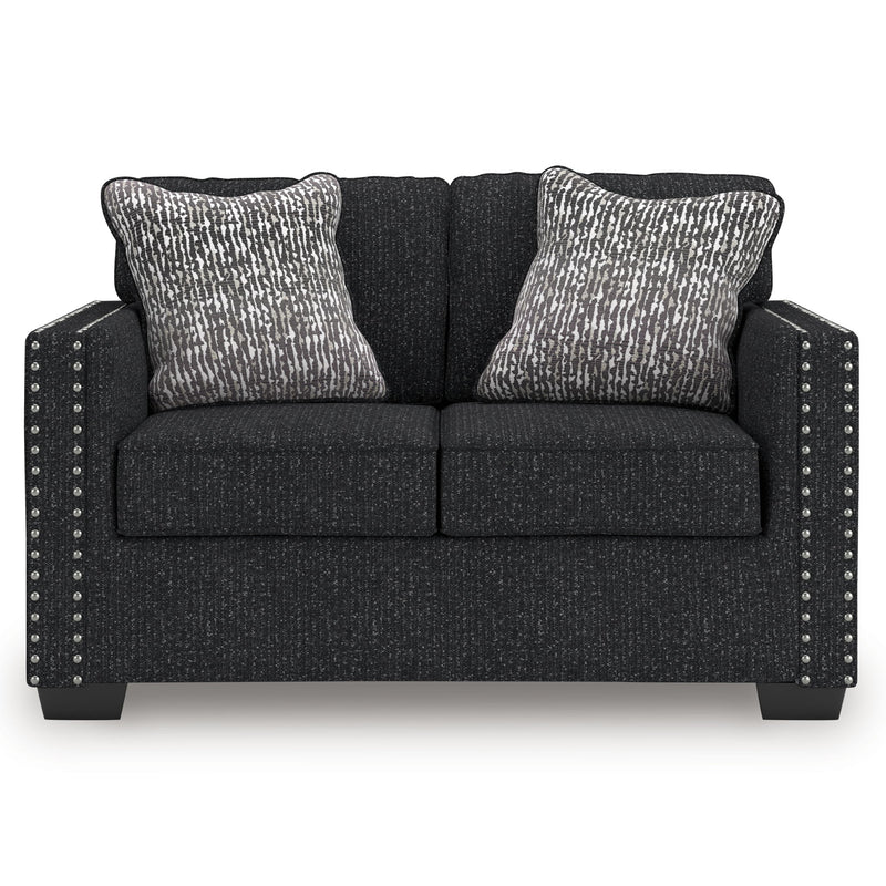 Jasmine Peaks - Loveseat - Coal - R&R Furniture Gallery (Fountain Valley, CA)