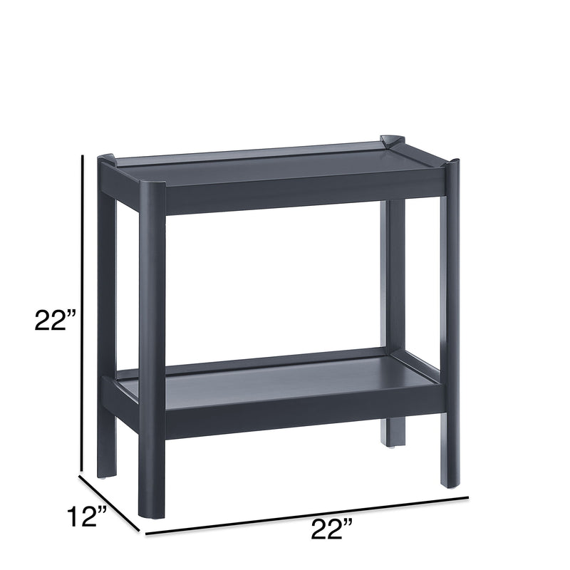 Yonda - Nightstand With 2 Shelves - R&R Furniture Gallery (Fountain Valley, CA)