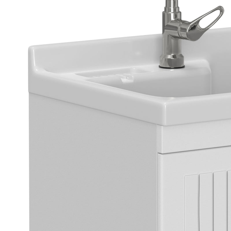 Murphy - Laundry Cabinet & Faucet And Stainless Steel Sink - R&R Furniture Gallery (Fountain Valley, CA)
