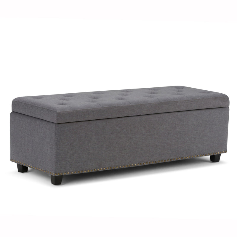 Hamilton - Upholstered Storage Ottoman - R&R Furniture Gallery (Fountain Valley, CA)