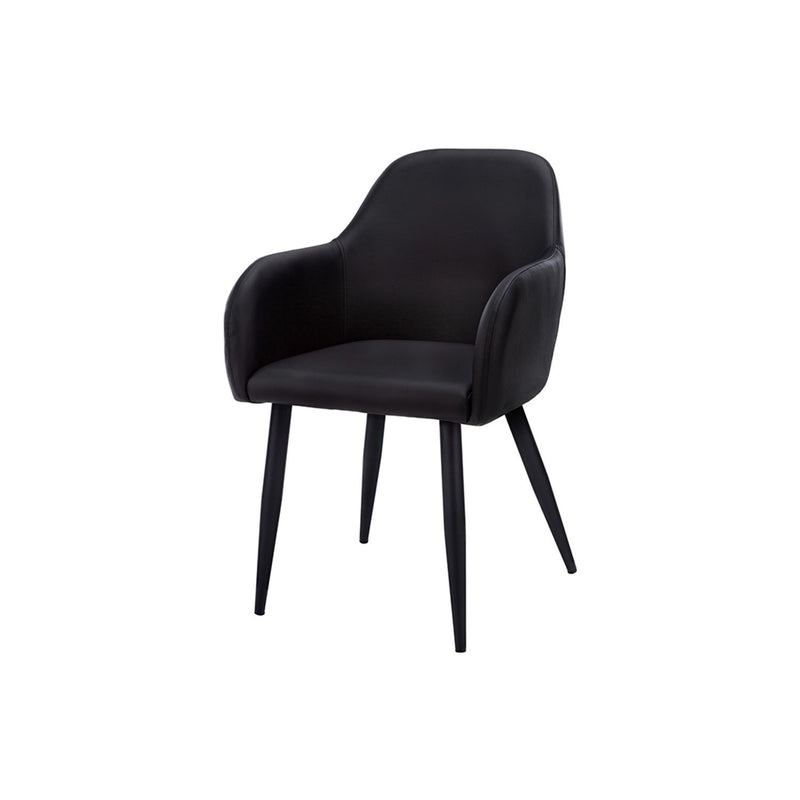 Dining Chair Side, Upholstered For Dining Room, Contemporary & Modern (Set of 2) - R&R Furniture Gallery (Fountain Valley, CA)
