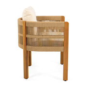 Outdoor Dining Chairs With Rope Handles (Set of 2) - R&R Furniture Gallery (Fountain Valley, CA)