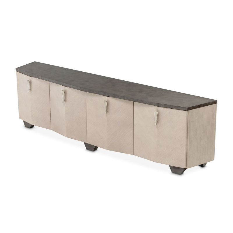 Fantosini - Media Cabinet - Silver Mist - R&R Furniture Gallery (Fountain Valley, CA)