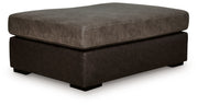 Castille Way - Oversized Accent Ottoman - Fossil - R&R Furniture Gallery (Fountain Valley, CA)