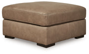 Veronella - Oversized Accent Ottoman - Sahara - R&R Furniture Gallery (Fountain Valley, CA)