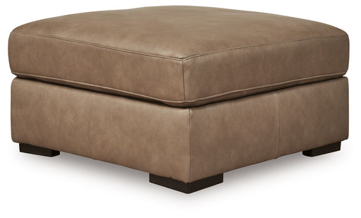 Veronella - Oversized Accent Ottoman - Sahara - R&R Furniture Gallery (Fountain Valley, CA)