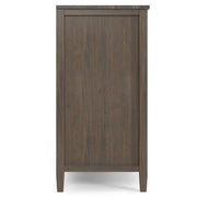 Ela - Sideboard With Wine Storage - Smoky Brown - R&R Furniture Gallery (Fountain Valley, CA)
