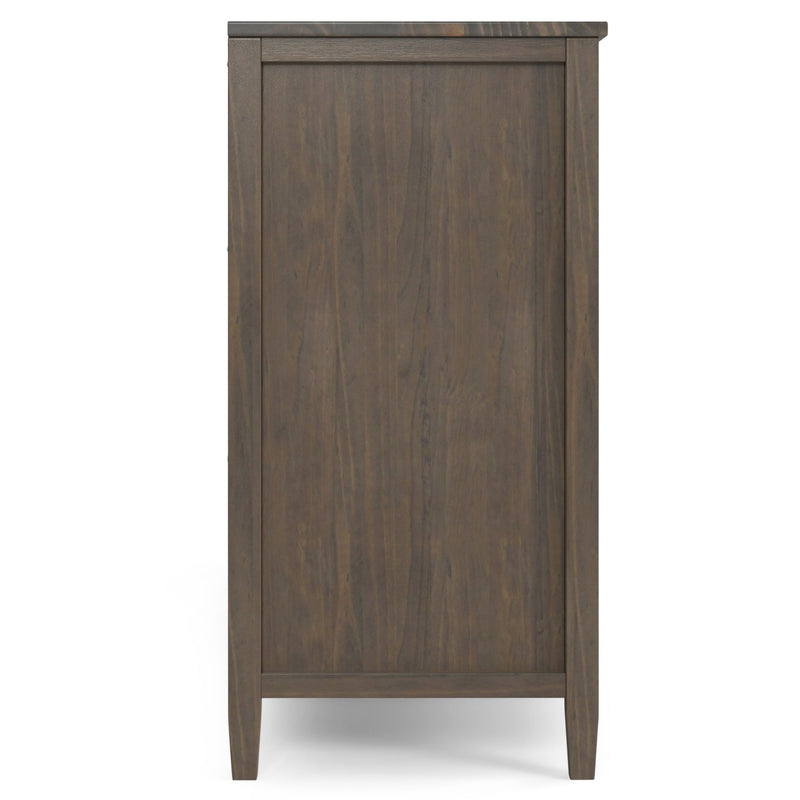 Ela - Sideboard With Wine Storage - Smoky Brown - R&R Furniture Gallery (Fountain Valley, CA)