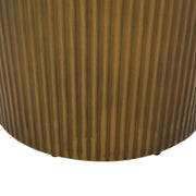 Langseth - Iron Sunburst Side Table Modern Design - R&R Furniture Gallery (Fountain Valley, CA)