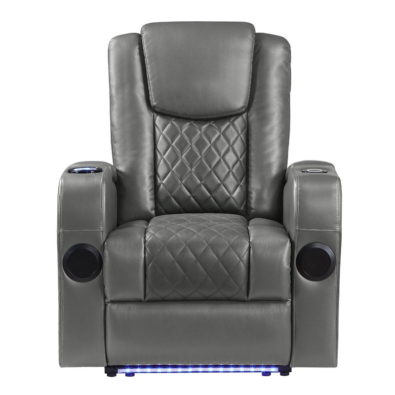 Alair - Power Motion Recliner With Bluetooth, Wireless Charger & Cupholder - R&R Furniture Gallery (Fountain Valley, CA)