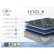 Tempagel - 13" Lux Firm Mattress With Advanced Cooling - R&R Furniture Gallery (Fountain Valley, CA)