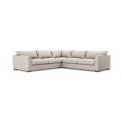 Classic Home Bryson 3-piece ElPaso sectional sofa with plush cushions and modern design, perfect for contemporary living rooms.