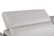 1126 - Top Grain Power Reclining Italian Leather Loveseat - R&R Furniture Gallery (Fountain Valley, CA)