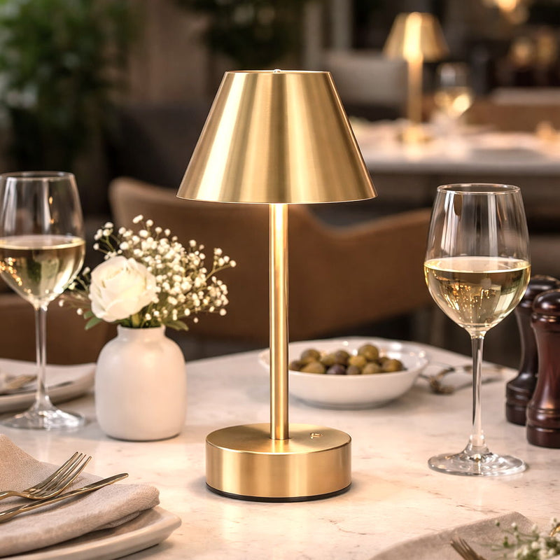 Elegance Rechargeable LED Table Lamp LED Touch Switch - R&R Furniture Gallery (Fountain Valley, CA)