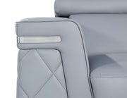 1140 - Top Grain Italian Leather Loveseat - R&R Furniture Gallery (Fountain Valley, CA)