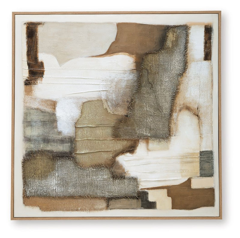 Wylander - Wall Art - Tan / Brown / Gray - R&R Furniture Gallery (Fountain Valley, CA)