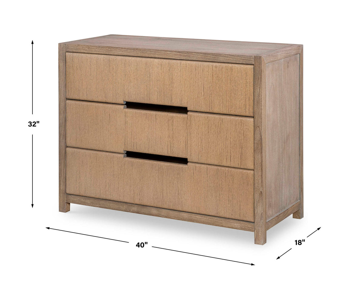 All Wrapped Up - 3 Drawer Chest - Woodtone
