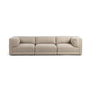 Classic Home Adalynne stationary sectional sofa with plush cushions and modern design, shown in a living room setting.