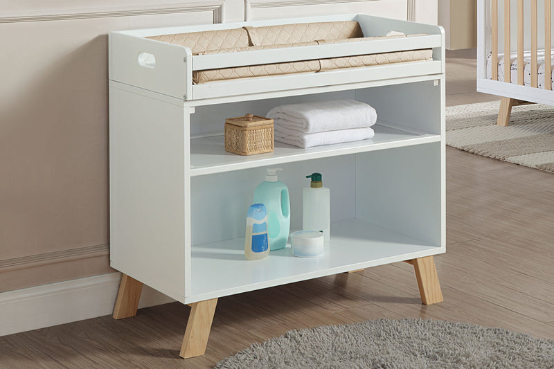 Livia - Multi Purpose Changing Table - Two Tone - R&R Furniture Gallery (Fountain Valley, CA)