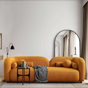 Donna - Japandi Design Boucle Sofa - R&R Furniture Gallery (Fountain Valley, CA)