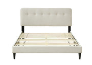 Upholstered Bed Compact With USB - R&R Furniture Gallery (Fountain Valley, CA)