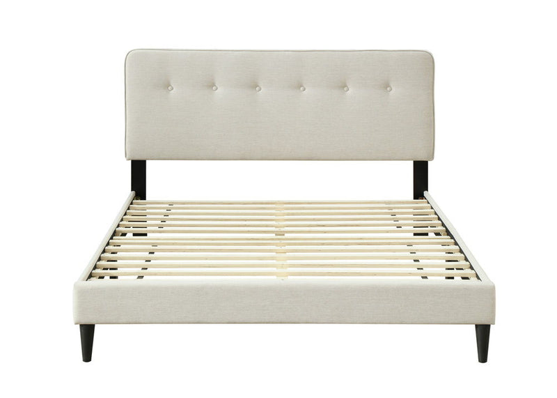Upholstered Bed Compact With USB - R&R Furniture Gallery (Fountain Valley, CA)