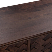 Shira - 4 Door Buffet - Kona Brown - R&R Furniture Gallery (Fountain Valley, CA)