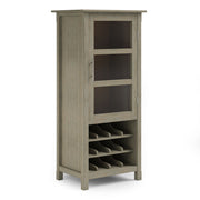 Avalon - High Storage, Wine Rack Cabinet - R&R Furniture Gallery (Fountain Valley, CA)