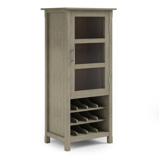 Avalon - High Storage, Wine Rack Cabinet - R&R Furniture Gallery (Fountain Valley, CA)