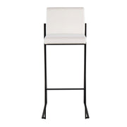 Lumi Source Fuji high back barstool with contemporary elegant design, featuring sleek lines and a stylish finish, part of stool set collection.