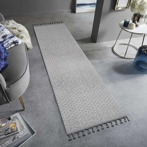 Guros - Medallion Indoor / Outdoor Area Rug - R&R Furniture Gallery (Fountain Valley, CA)