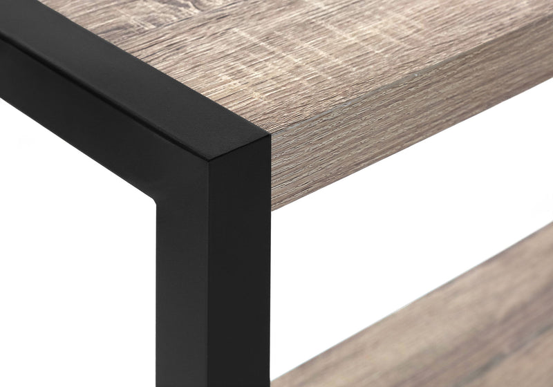 Accent Side Table, Narrow, Small, 2 Tier, Contemporary And Modern - R&R Furniture Gallery (Fountain Valley, CA)