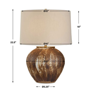 Mckinley - Table Lamp - Textured Brown