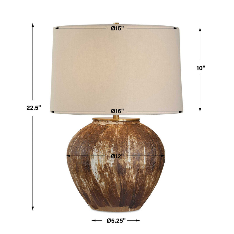 Mckinley - Table Lamp - Textured Brown