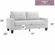 Newbury - Modular Sofa Modern - R&R Furniture Gallery (Fountain Valley, CA)