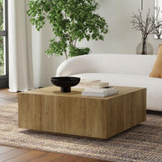 Layne - Square Coffee Table With Casters - R&R Furniture Gallery (Fountain Valley, CA)