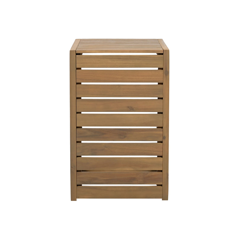 Aluminum Outdoor C - Shaped Side Table For Patio - R&R Furniture Gallery (Fountain Valley, CA)
