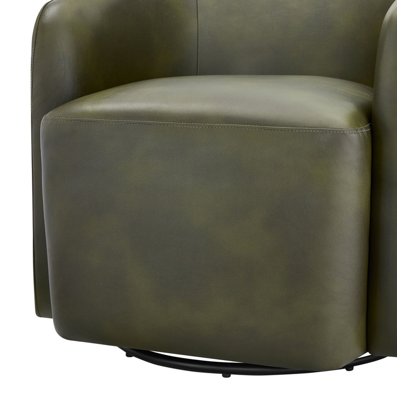 Ardena - Modern Swivel Barrel Chair - R&R Furniture Gallery (Fountain Valley, CA)