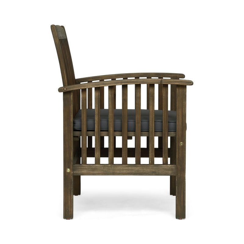 Casa - Acacia Dining Chair Set With Cushions, - R&R Furniture Gallery (Fountain Valley, CA)
