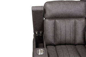 Equinox - Power Reclining Sofa With Drop Down Table