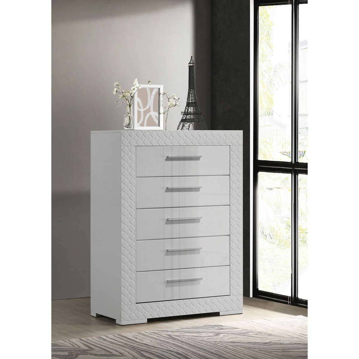 Pierce - 5 Drawer Bedroom Chest
