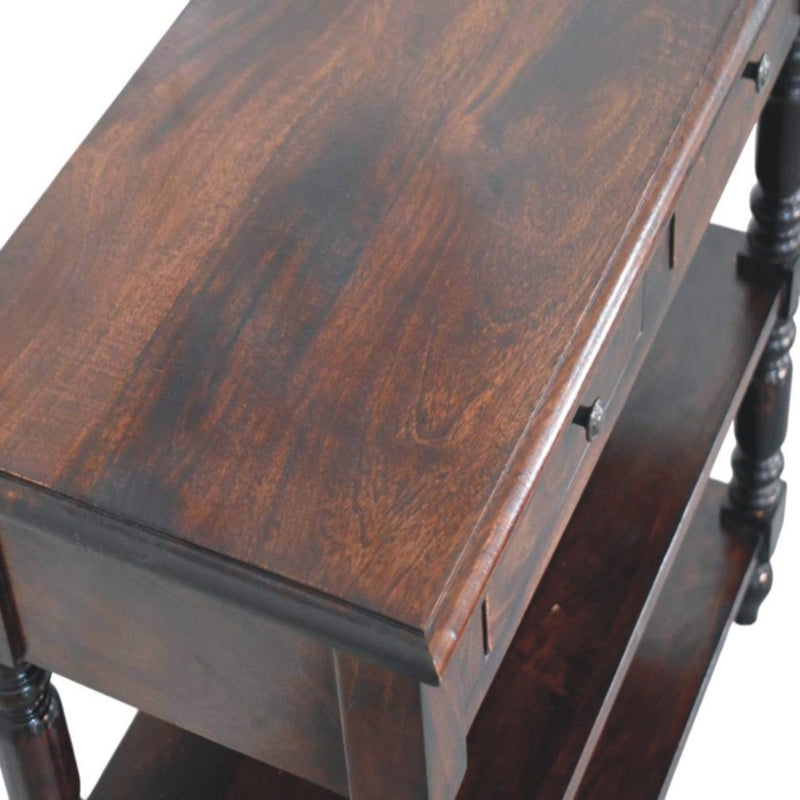 Turned Legs Side Table - R&R Furniture Gallery (Fountain Valley, CA)