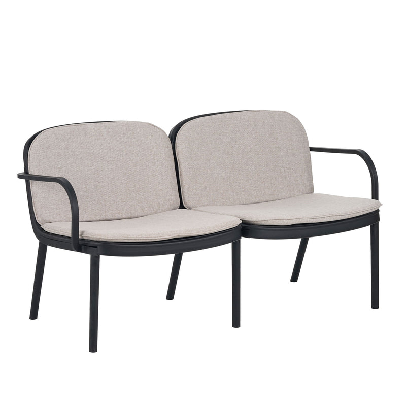 Luna - Outdoor Patio 3 Pieces Chat Set - R&R Furniture Gallery (Fountain Valley, CA)